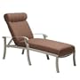 Villa Soleil Cushioned Adjustable Chaise Lounge - Aluminum Patio Furniture