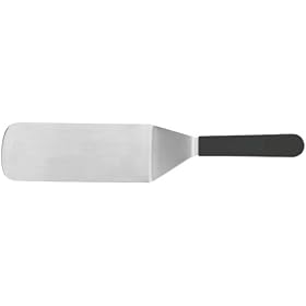 MIU France 14" Stainless Steel Commercial Solid Turner Black