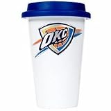 Oklahoma City Thunder - NBA 12oz Double Wall Tumbler with Silicone Lid