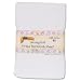 Kids Line Jersey Knit Fitted Porta Crib Sheet - White