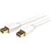Star Tech 3m White Mini DisplayPort Cable - M/M