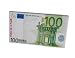 Out of the Blue Notizblock - 100 Euro-Scheine