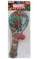 Marvel Heros Paddle Ball - Spiderman Hulk & Iron man