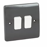 Mk Single Pole Plate Switch 1g 2 Way Wide Rocker s81570f