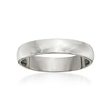 Women's 4mm Platinum Wedding Ring