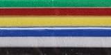 Peel & Stick Foam Sheets 8.8-Inch by 11.8-Inch, 6/Pkg-Basic Colors