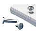 Charles Leonard Inc., Screw Posts, Aluminum, Post Length, 2 Inches, 100/Box (3710L)
