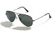  : Polarized Aviator Sunglasses Black/Smoke Hunting/Fishing/Outdoor