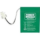 POWER WHEELS BY FISHER PRICE 6 VOLT GREEN BATTERY