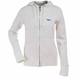 NFL Women's Seattle Seahawks Signature Full Zip Hood (White, Medium) at Amazon.com