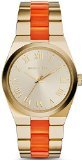 Michael Kors Channing Champagne Dial Quartz Ladies Watch MK6153