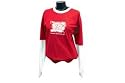 Jeremy Mayfield Red Layered Ladies T-Shirt