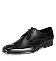 Autograph Wide Fit Leather Lace up Shoes