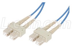 62.5/125 Colored Fiber Optic Duplex Cables with LC, SC and ST Connectors