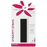 Foot Petals Strappy Strips - Black Iris 8strips