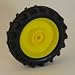 Left Hand Front Wheel with Tire for Die-cast Pedal Tractor