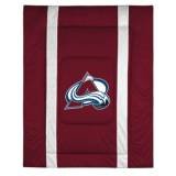 Sports Coverage 05JSCOM5AVATWIN Colorado Avalanche Twin Comforter in Maroon,