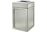38 Gallon Square Waste Receptacle - Beige