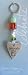 Sandra Magsamen CELEBRATE WHO YOU ARE Beaded Keychain Image
