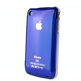 Blue Hard Back Case/Cover for Apple iPhone 3G/3GS UK by icons and idols