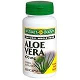 Aloe Vera Capsules 470 Mg, by Natures Bounty - 100 Capsules