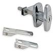 Battalion 1XNZ1 T Handle, Locking, Silver