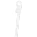 Panduit PLC4S-S10-C Pan-Ty Clamp Tie, Nylon 6.6, Standard Cross Section, Plenum-Rated, Curved Tip, #10 Screw Size, 50lbs Min Tensile Strength, 4" Max Bundle Diameter, .200" Nominal Hole Diameter, .052" Thickness, 0.19" Width, 15" Length (Pack of 100)