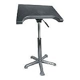 Savage PT-105 Pneumatic Posing Table with 360° Rotation, Black Matte Finish.