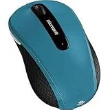 Microsoft Wireless Mobile Mouse 4000 - Ocean Teal Blue
