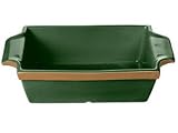 Frankoma Color Works Forest Green Loaf Dish 9-in.