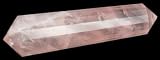 Double Terminated Rose Quartz Point