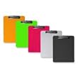 Sparco Products SPR01869 Plastic Clipboard- w- Flat Clip- 9in.x12in.- Clear