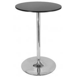 Bar Height Table Only (Black) (40.16H x 28.74W x 28.74D ) by Stacks and Stacks