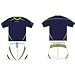 Sports : Astis Players Line Shirt + Short, navy-lime f&uuml;r Tennis
