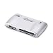 CCS10350 - Memory Card Reader,USB 2.0,Cable Included,Black/Silver