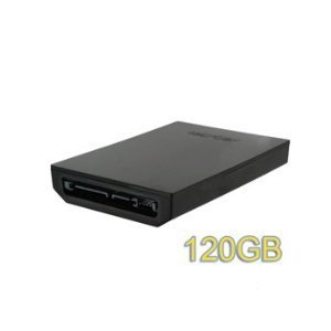 120gb Ultra-slim Hard Drive for Xbox360 Slim Console (Black)