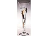 Wine Things Unlimited Galleria Platinium Halo Flute Champagne Glasses Set of 6
