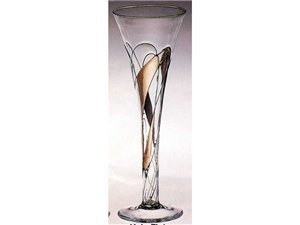 Childrens Toyshop  Kitchen & Housewares : Wine Things Unlimited Galleria Platinium Halo Flute Champagne Glasses Set of 6