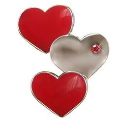 Finders Key Purse Heart String Purse Keychain