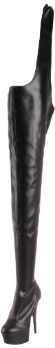 Pleaser Womens Delight-5000/B/PU Boot