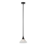Review Royce Lighting RP2186ORB / Royce Lighting RP2186ORB Essex One-Light Pendant Oil Rubbed Bronze with Opal Etched Globe