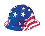 JACKSON SAFETY 3013039 SH3 GLORY/FLAG HEADTURNER SAFTY CAP
