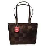 Original Seatbelt Bag Large Tote Zip Closure- Espresso
