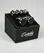 Cristoforo Cardi Black Enamel Cufflink and Stud Set in Silver Setting