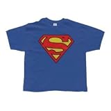 Superman Logo Youth T-Shirt Small