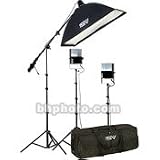 Smith Victor SL260 3-Light 1450 total watt SoftLight Studio Portrait Kit
