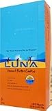 Luna Bars, Peanut Butter Cookie, 1.69-Ounce Bars (Pack of 15)