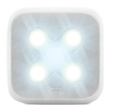 Knog Fahrrad-Blinder wei&szlig;e LED cross, silber, 11208