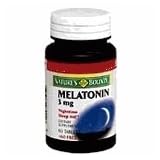 Nature's Bounty Melatonin, Triple Strength, 3 mg, Tablets, 120 ct.