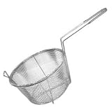8 1 2 6-Mesh Round Fry Basket Fry (15-0278) by Misc Imports